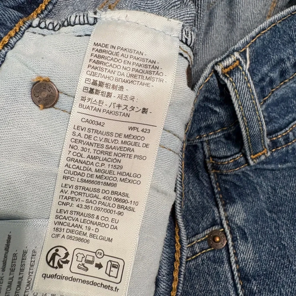 Levi's‎ Jeans Mens 36x32 Blue 514 Straight Fit Stretch Denim Everyday